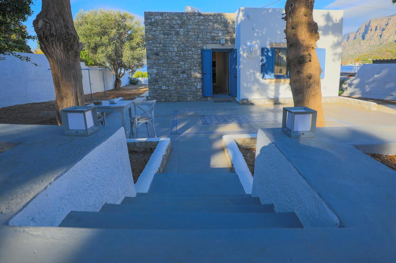Villa Maria - Seashore Serenity Villa At Myrties Beach Kalymnos Exterior foto